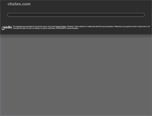 Tablet Screenshot of cholan.com